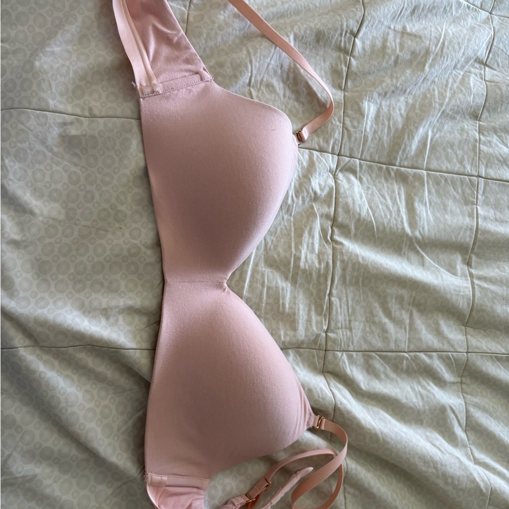 ThirdLove Pink T-Shirt Bra with Molded Cups
